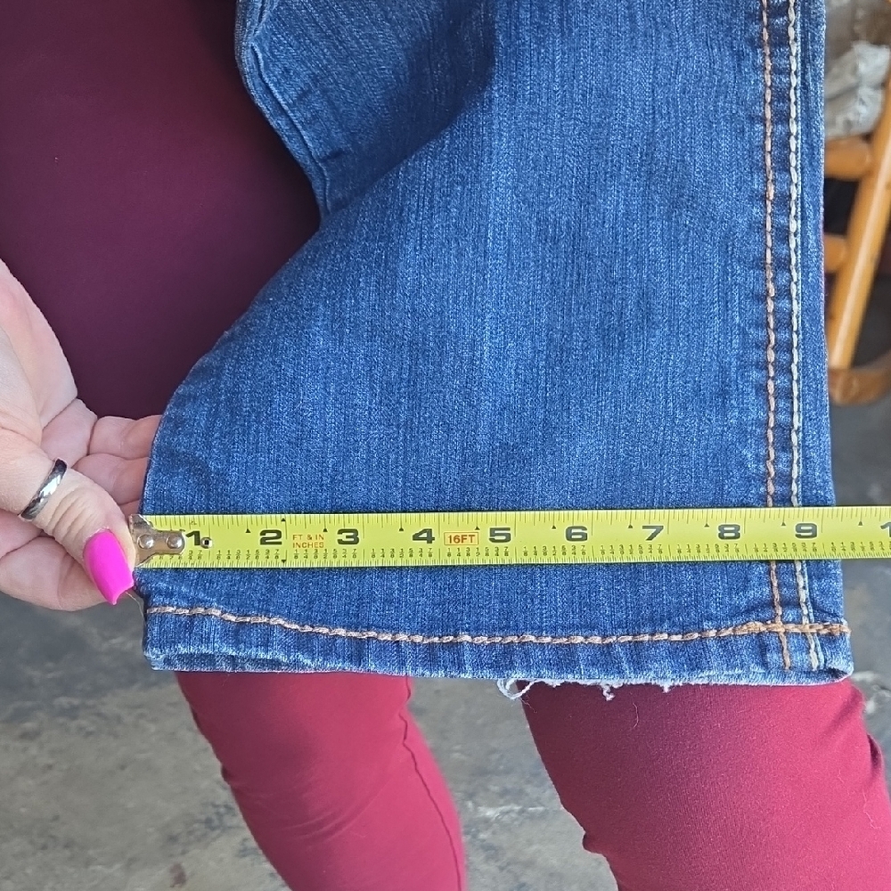 Rue21 Distressed Blue Boot Cut Jeans - Picture 16 of 16